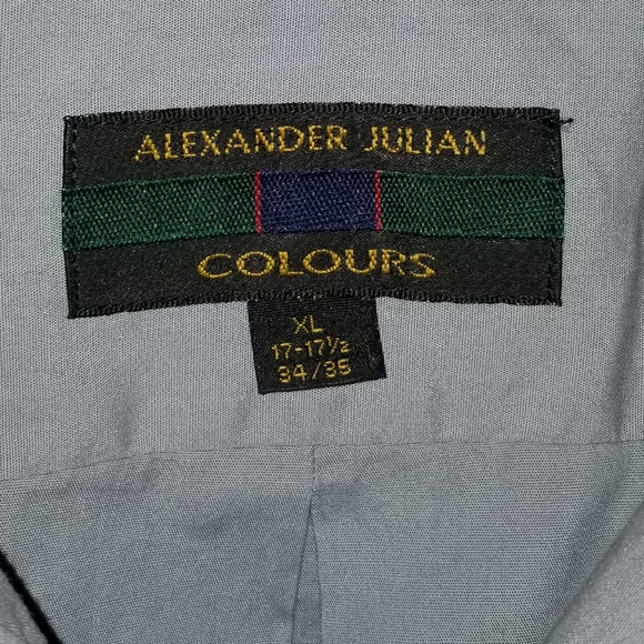 Mens Dress Shirt Size 17-17 1/2 34-35 - Picture 2 of 4